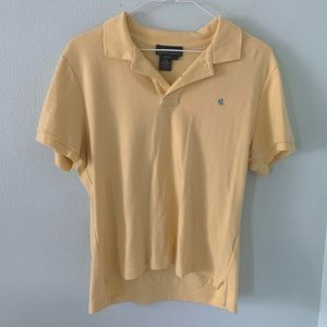Butter Yellow Ralph Lauren Polo Shirt - Slim Fit